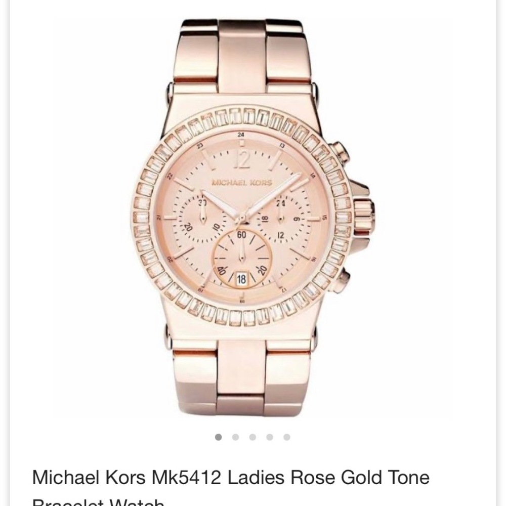 Michael Kors MK5412 rose gold ladies watch